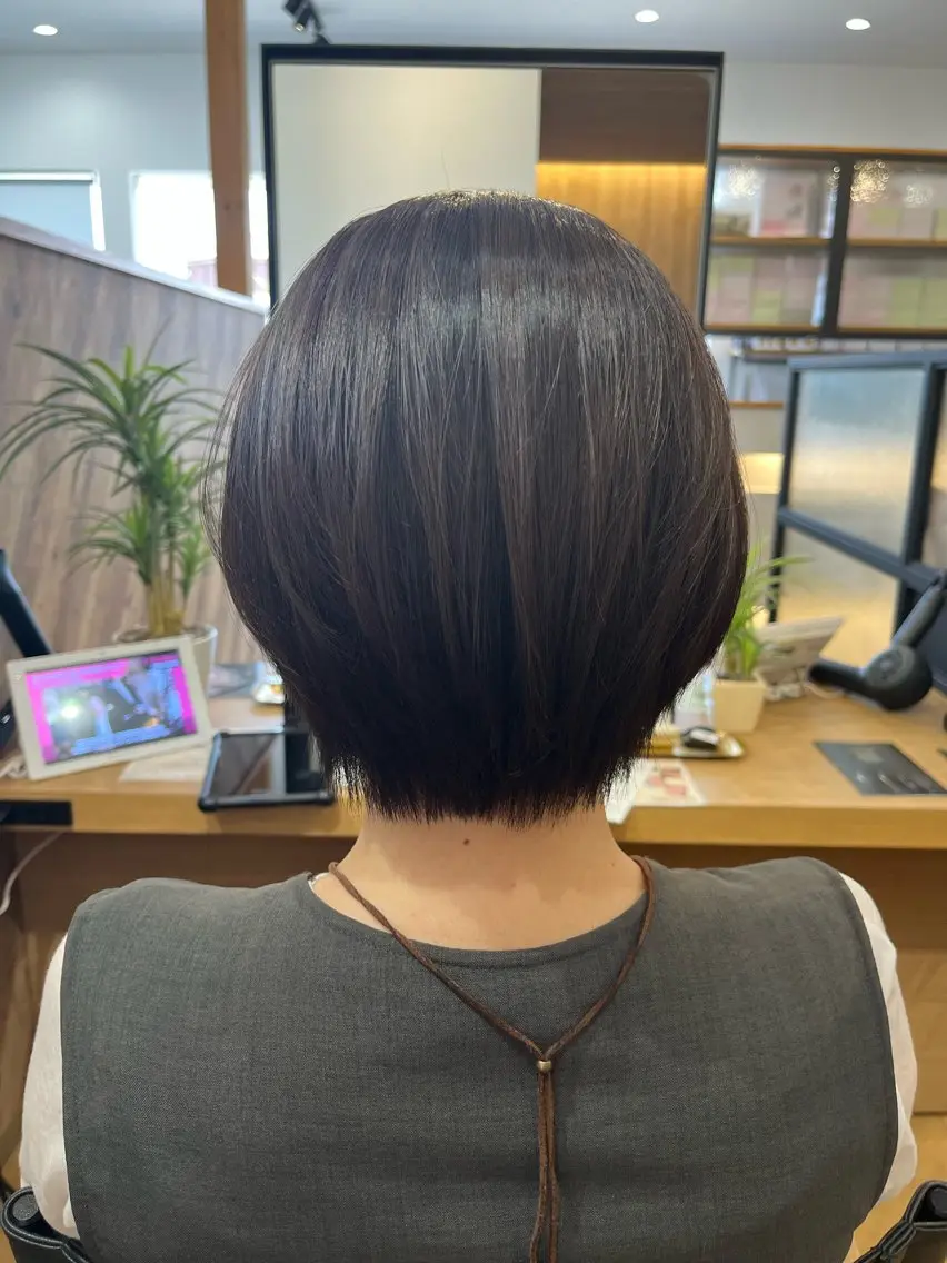 ショート 宮川 結妃のヘアスタイル