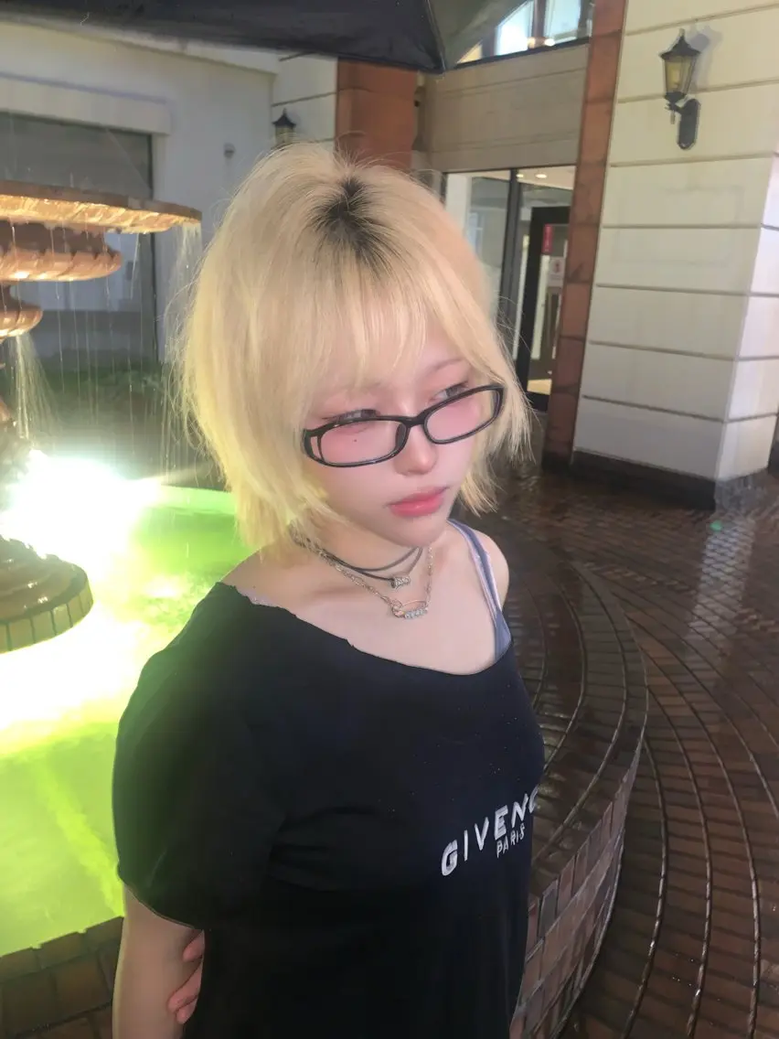 ショート カラー ヘアカラー トリートメント y2k/レイヤー shunのヘアスタイル