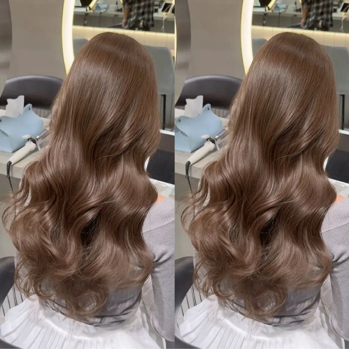 ロング カラー ロング カット ヘアカラー 🤍naomi/ 韓国レイヤー🤍のヘアスタイル