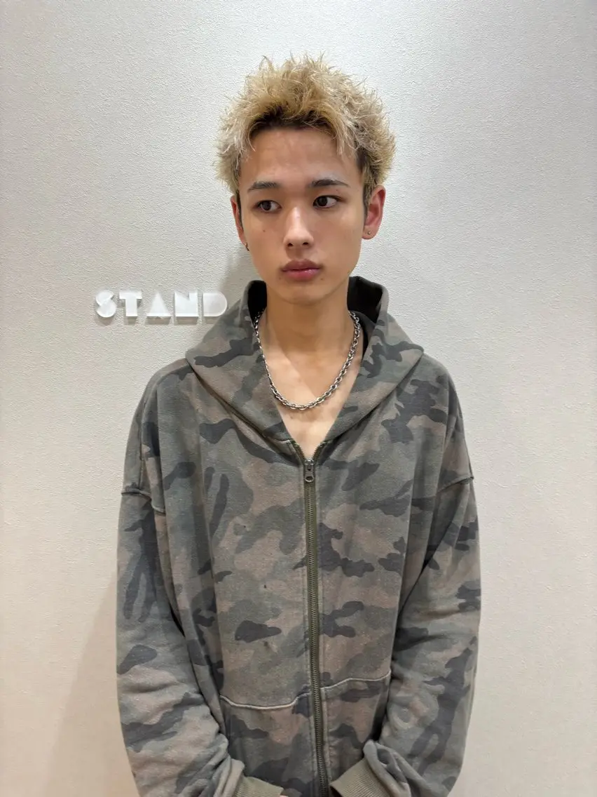 ショート メンズ 古賀 光のヘアスタイル