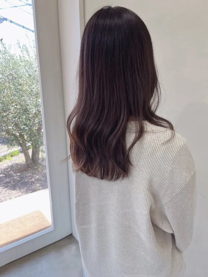 セミロング カラー RoooHAIR/ ちあきのヘアスタイル