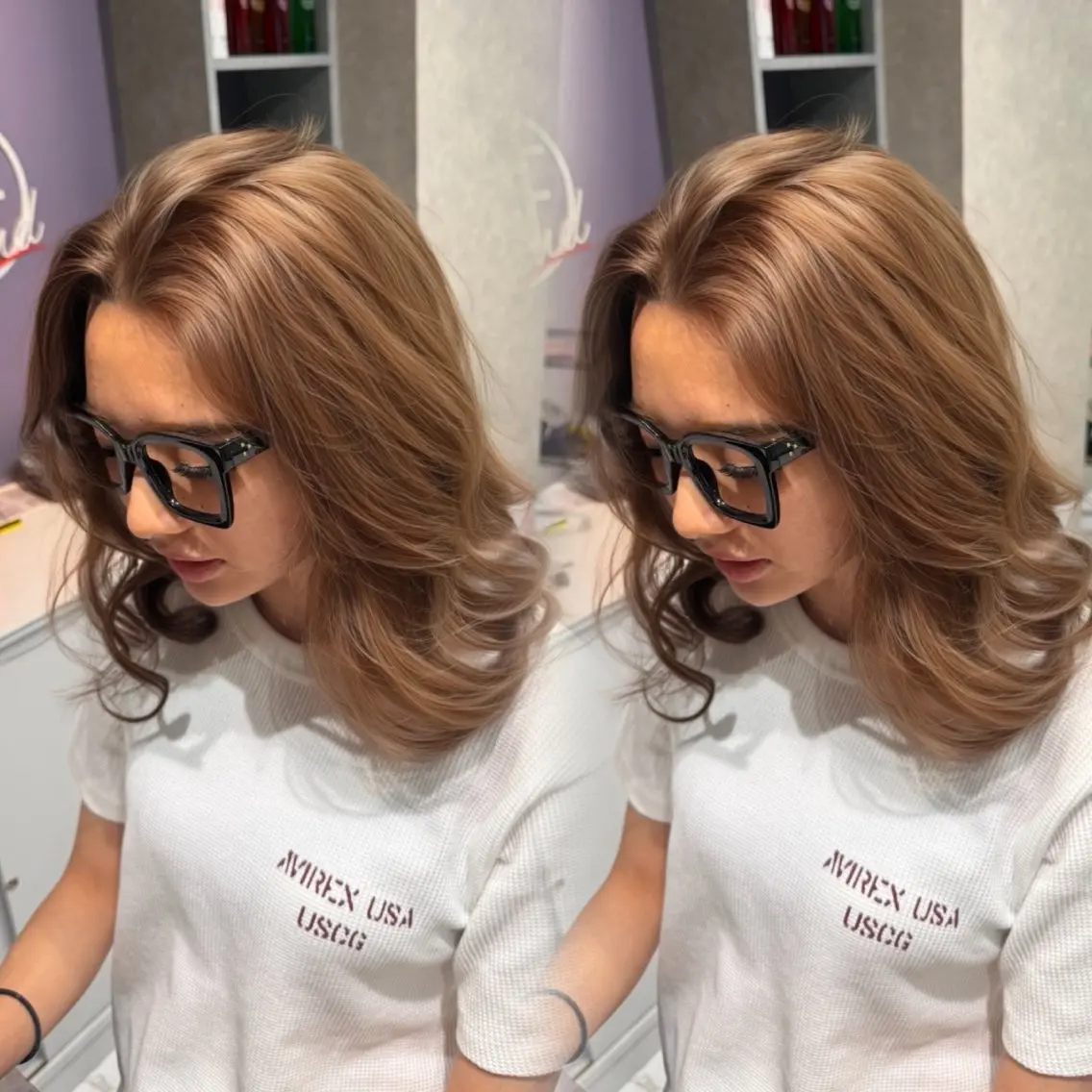 ロング カラー ヘアカラー 福岡美髪矯正/ KAEDEのヘアスタイル