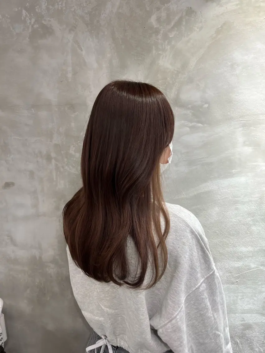 ロング カラー ヘアカラー トリートメント yuuna ✮ door whiteのヘアスタイル