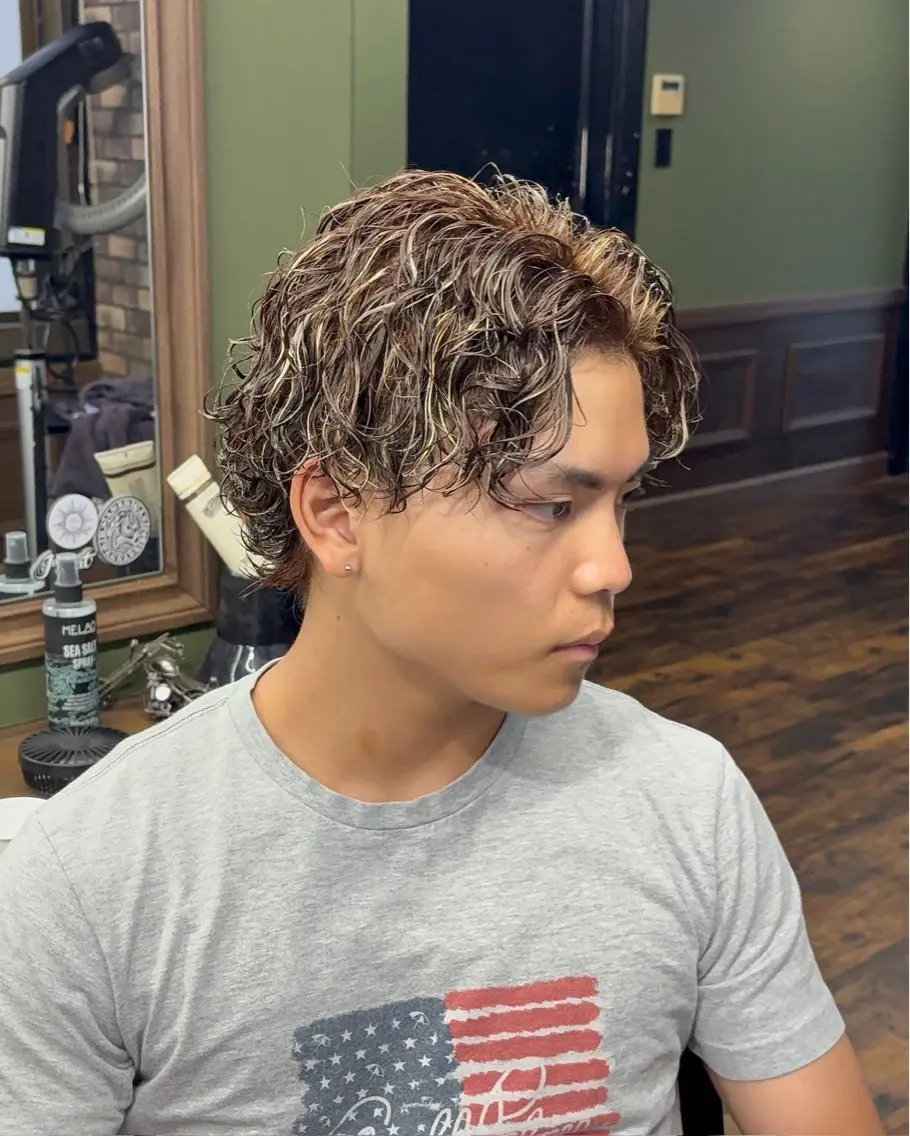 メンズ 井高 洸のヘアスタイル