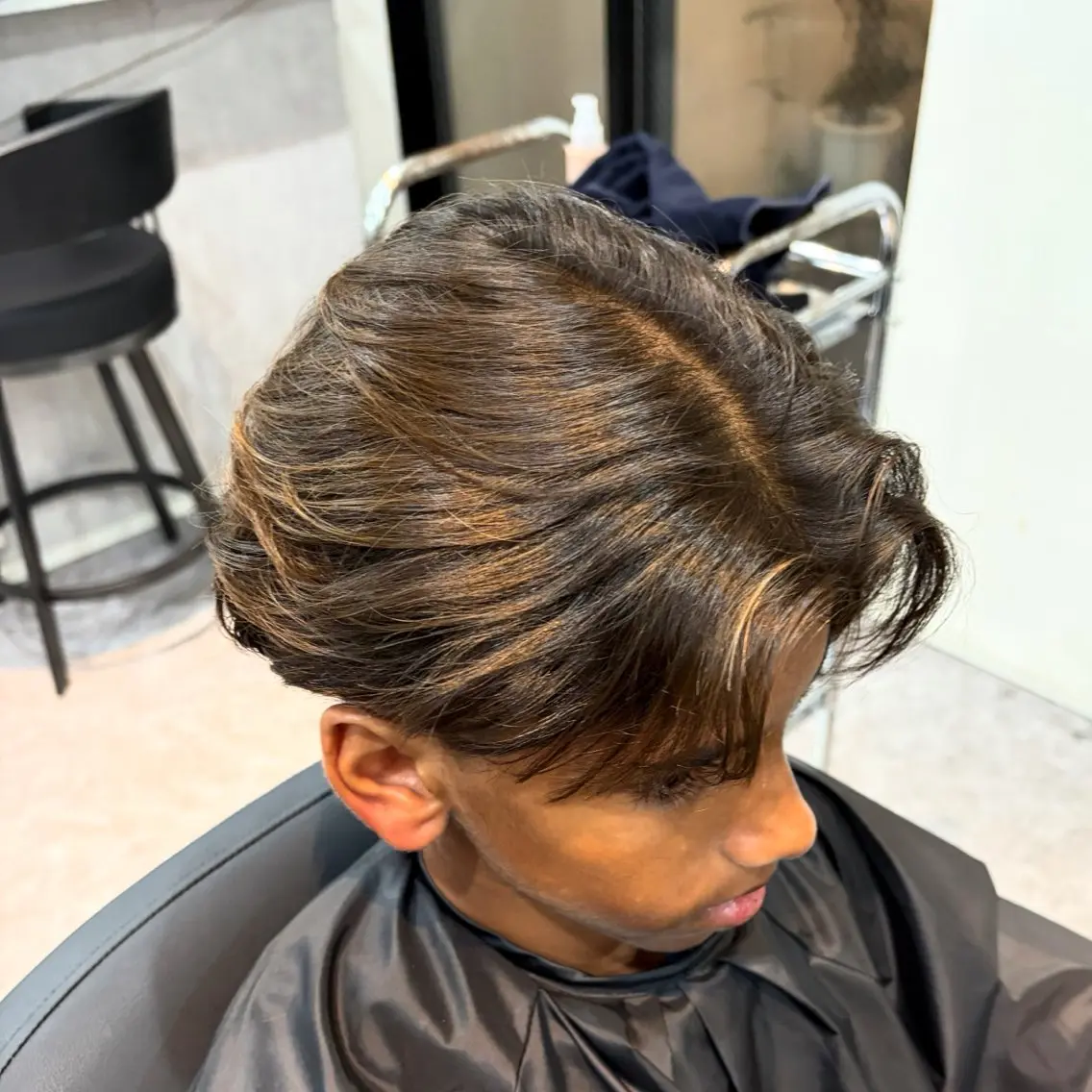 メンズ メンズパーマ 刈り上げ ハラダ レンノスケのヘアスタイル