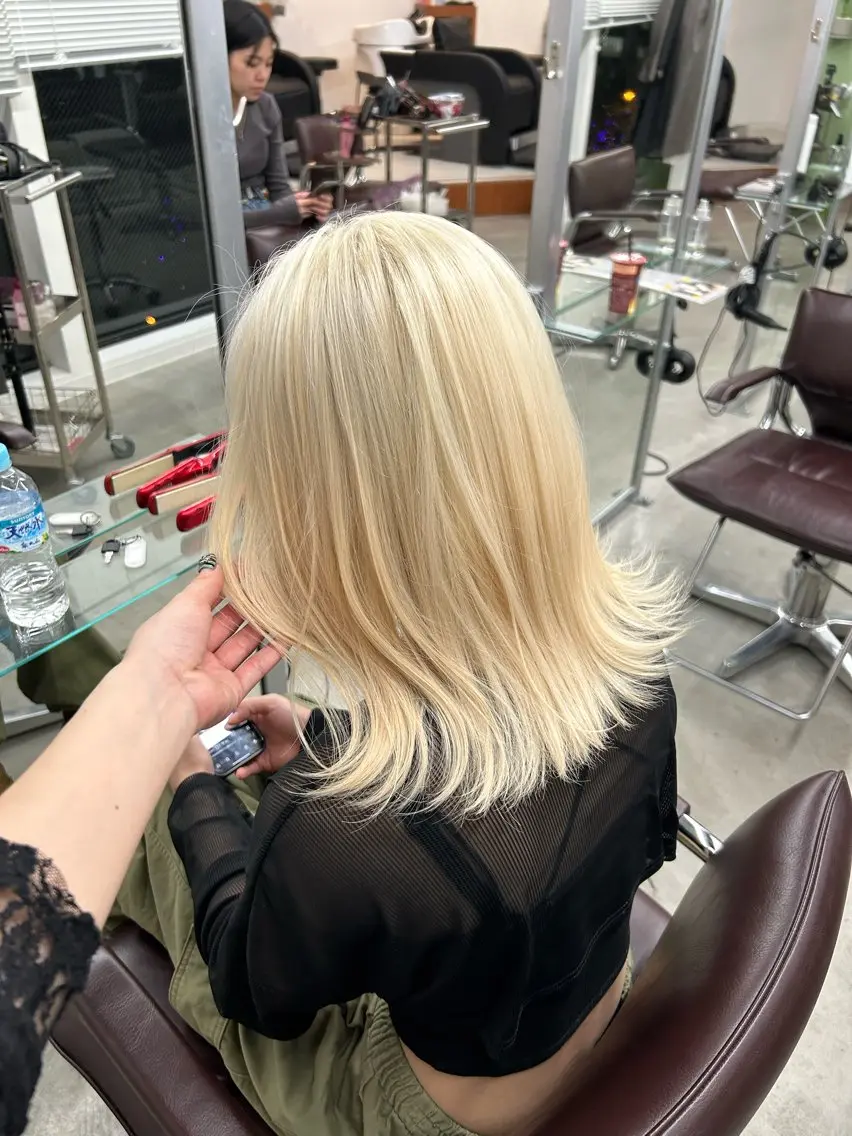 ロング カラー ヘアカラー 大阪梅田/ イマムラミヅキのヘアスタイル