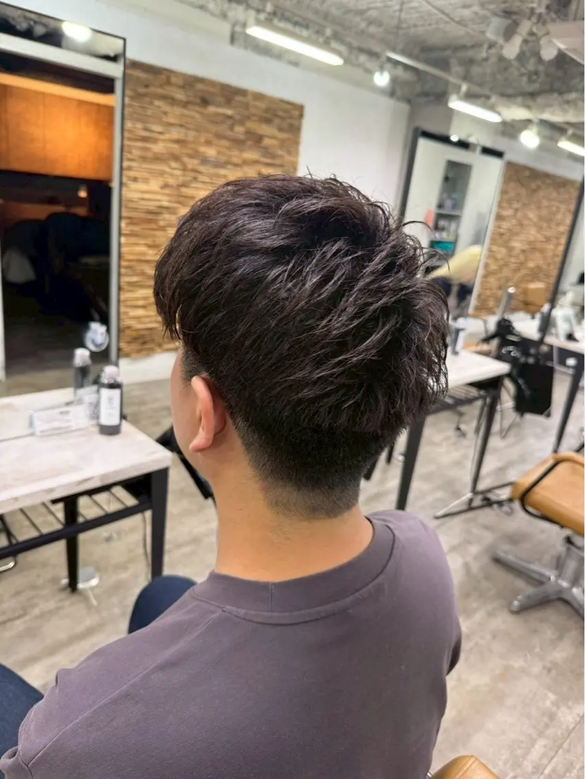 メンズ ヘアカラー 🫐Miura Wakana🫐のヘアスタイル