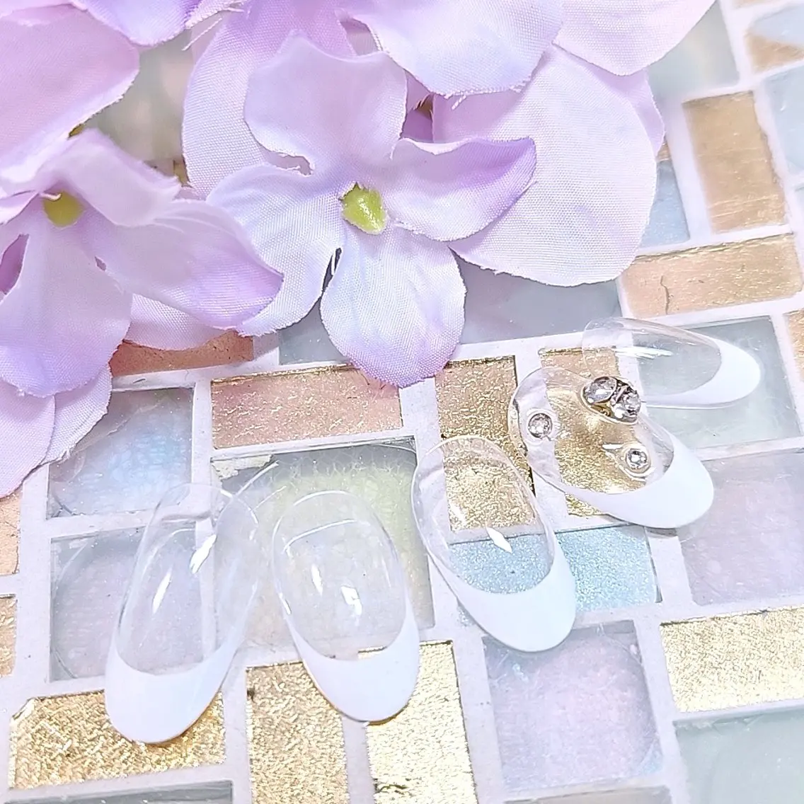 ネイル ハンドネイル 手描きｱｰﾄ&推し活 🌟Wisteriaのネイルデザイン
