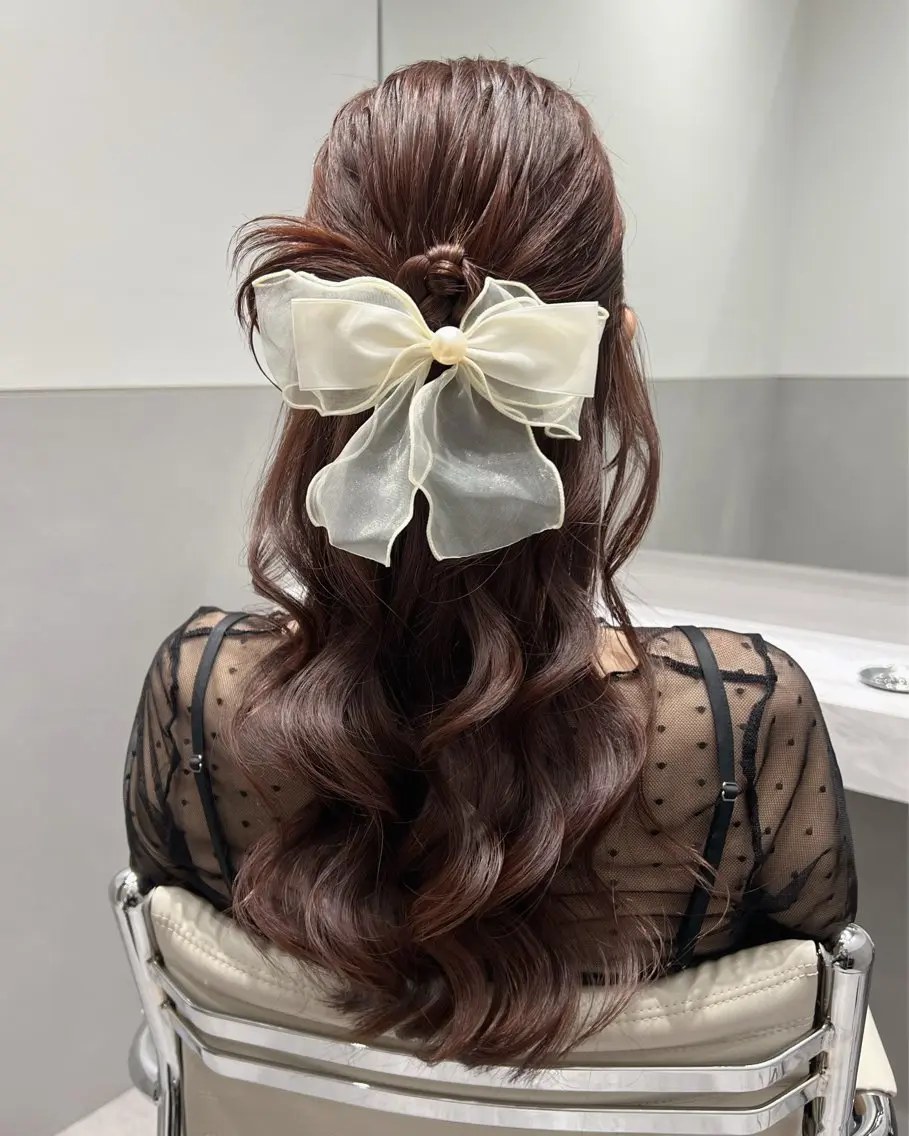 ヘアアレンジ ヘアセット 佐藤カコ♡アレンジ/ 髪質改善/レイヤーのヘアスタイル