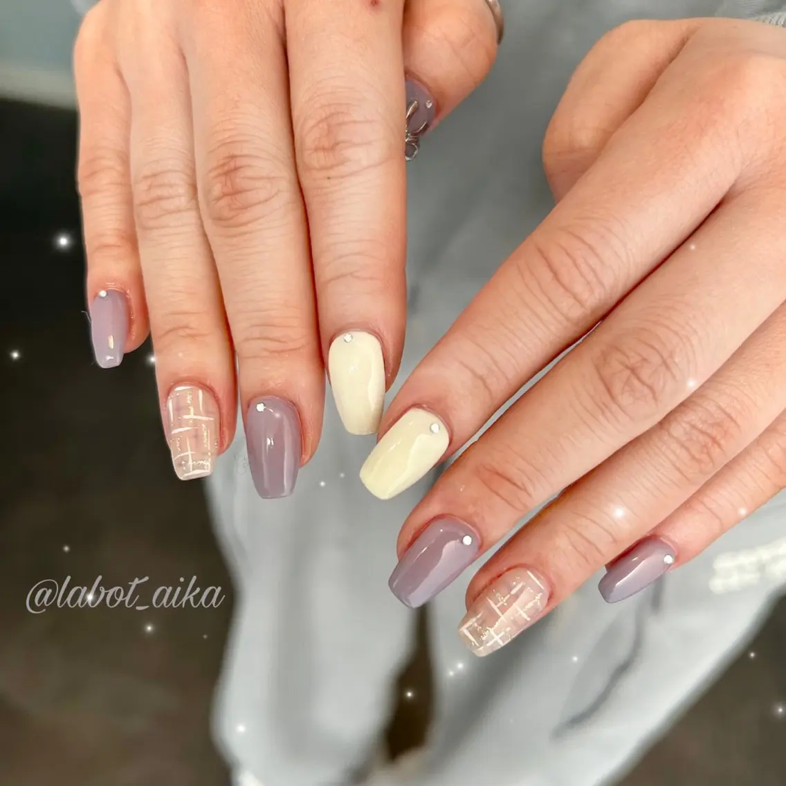 ネイル laboT nuit aikaのネイルデザイン