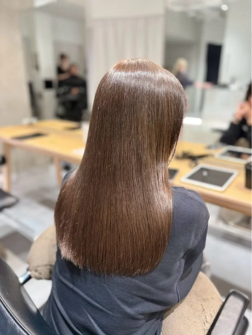 くるみ🎀🐿 縮毛矯正🪄︎︎のヘアスタイル