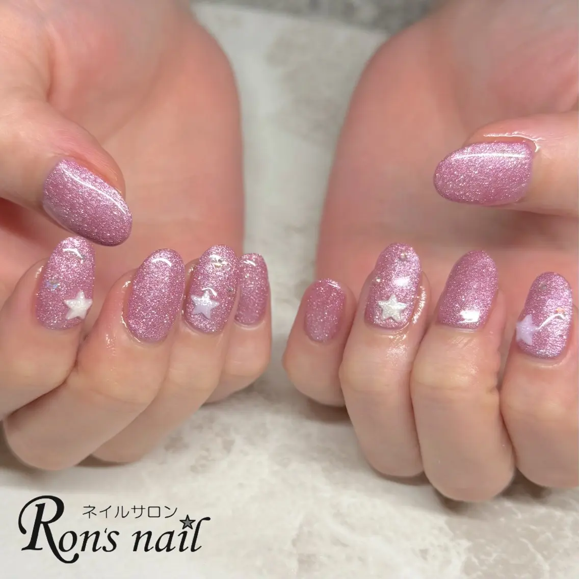 ネイル Ron's nail 笹岡のネイルデザイン