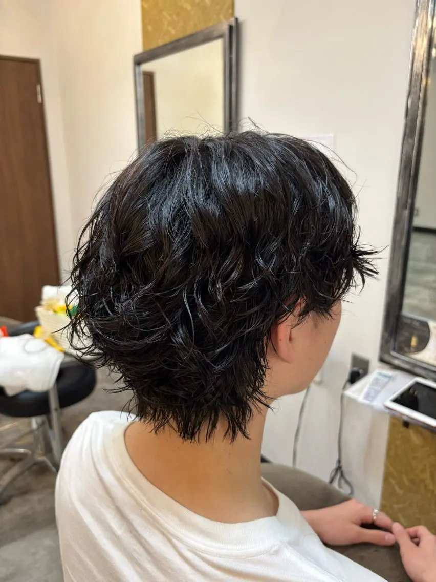 パーマ メンズ特化‼️ miyu-︎💕︎のヘアスタイル