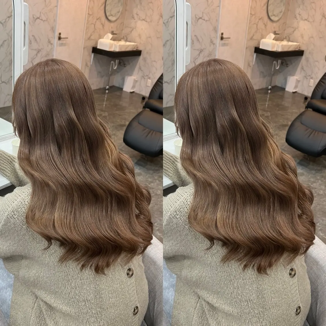 ロング ヘアカラー 秋葉原　柏木絢汰 ✨当日予約okのヘアスタイル