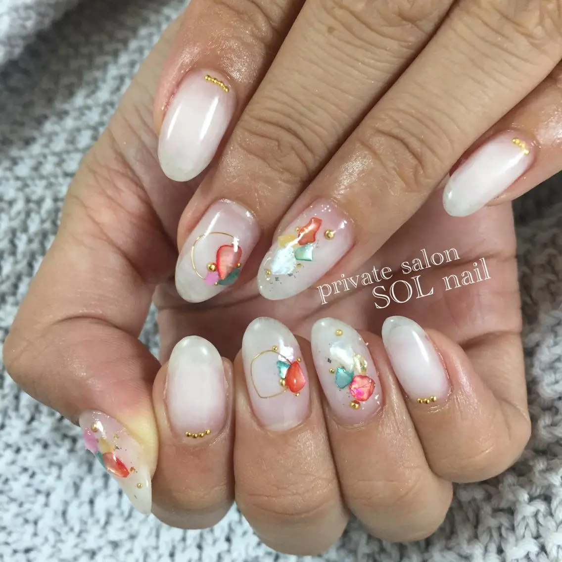 ネイル ハンドネイル SOL NAILのネイルデザイン