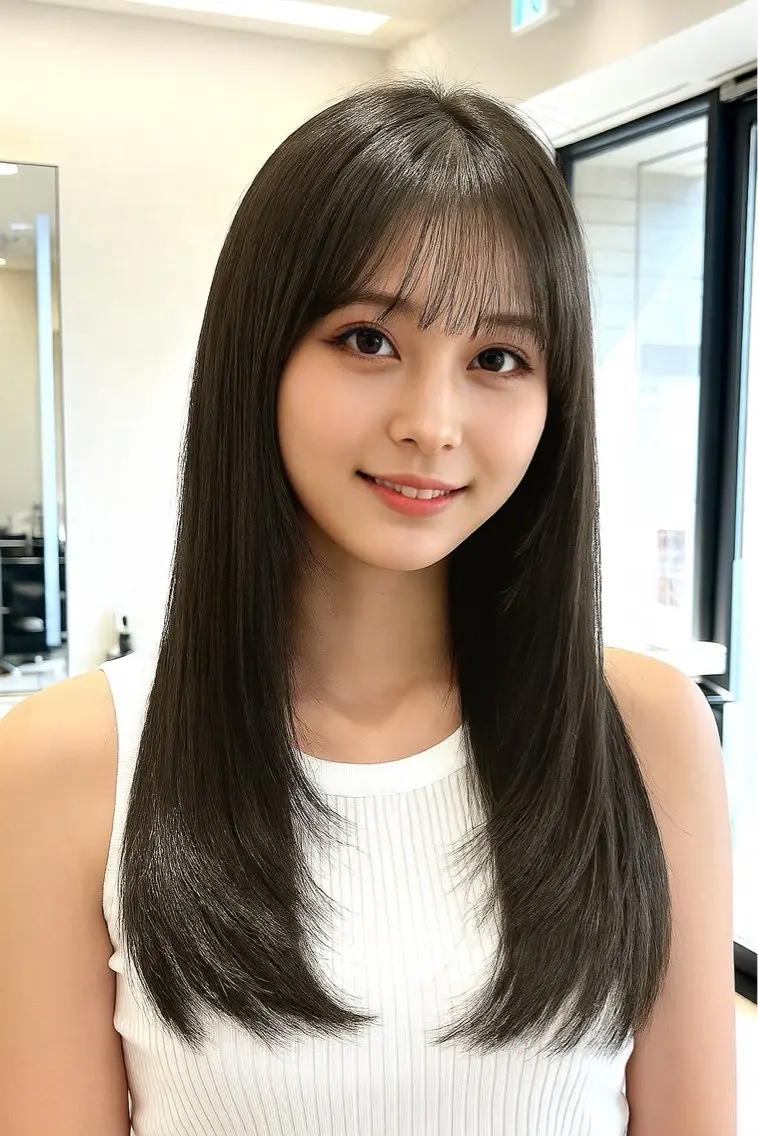 ロング 🌟髪質改善と艶 ✨相場つかさのヘアスタイル