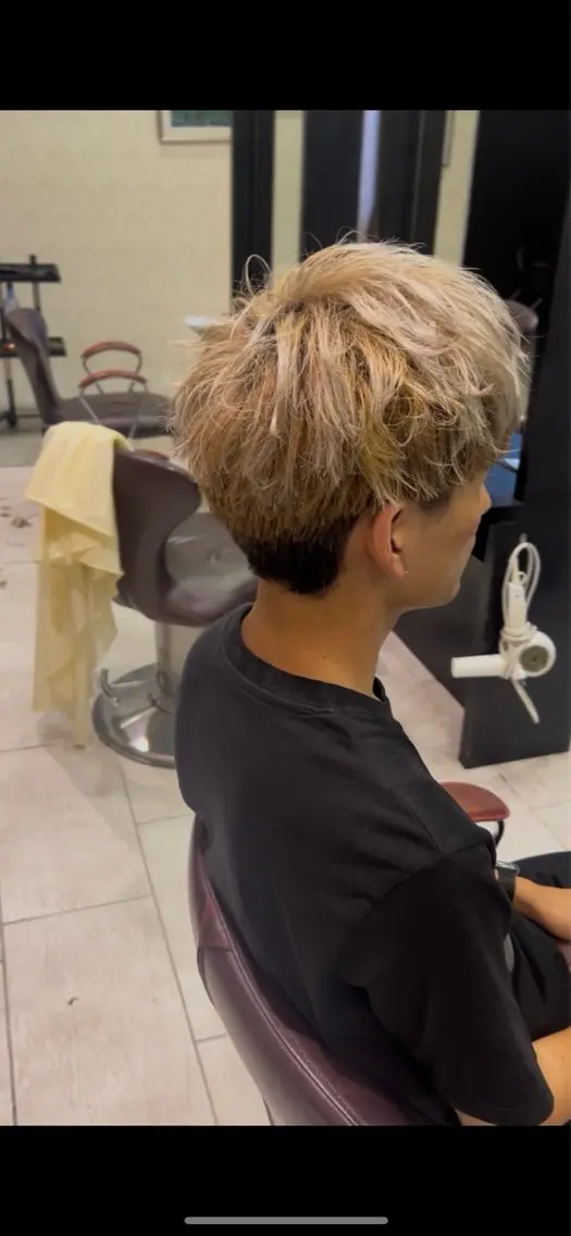 ショート メンズ ri kuのヘアスタイル