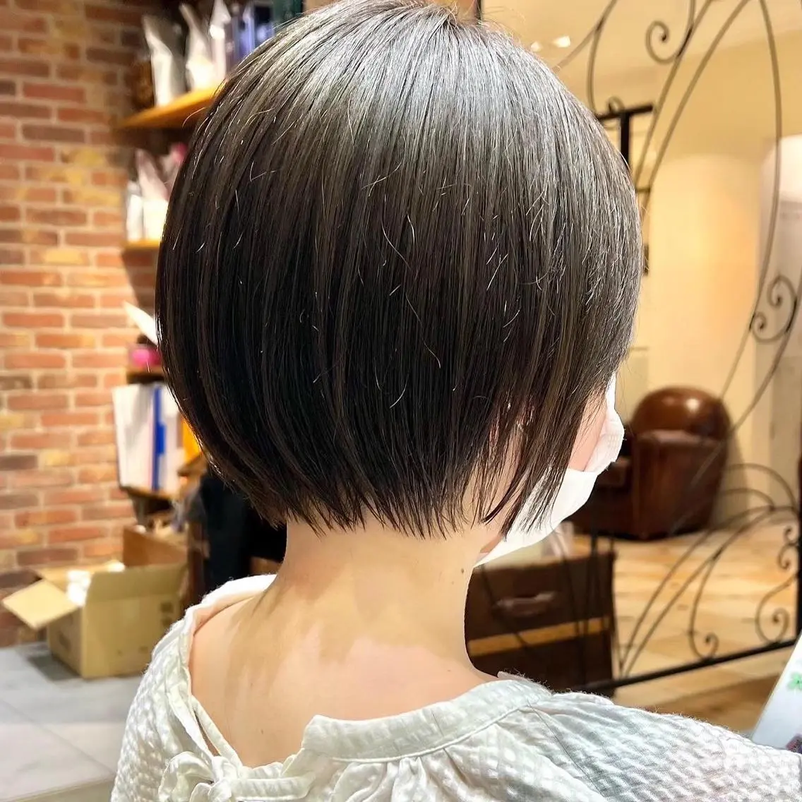 ショート 新宿　ショート・ボブ カットモデル募集のヘアスタイル