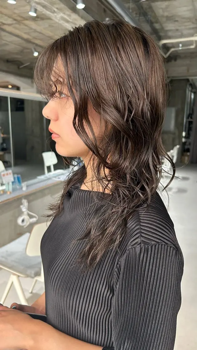 うる艶カラーの写真