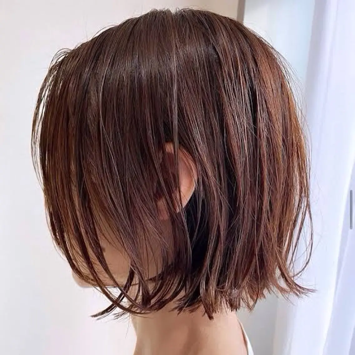 ミディアム カラー LOOP 佐藤のヘアスタイル