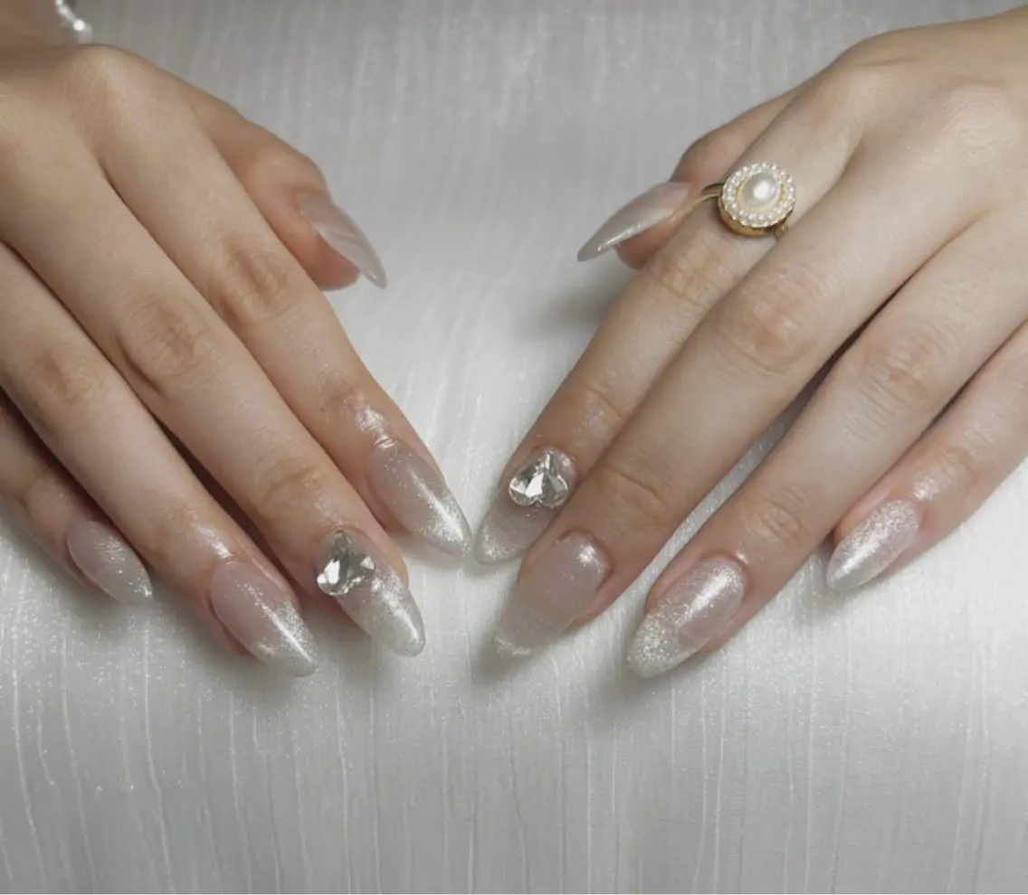 ネイル 長さ出し マグネットネイル Luxe nailのネイルデザイン