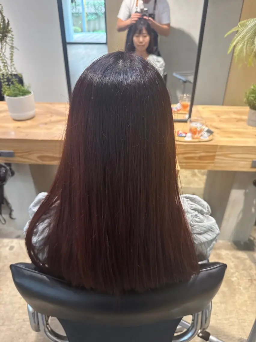 カラー 西村 颯世のヘアスタイル
