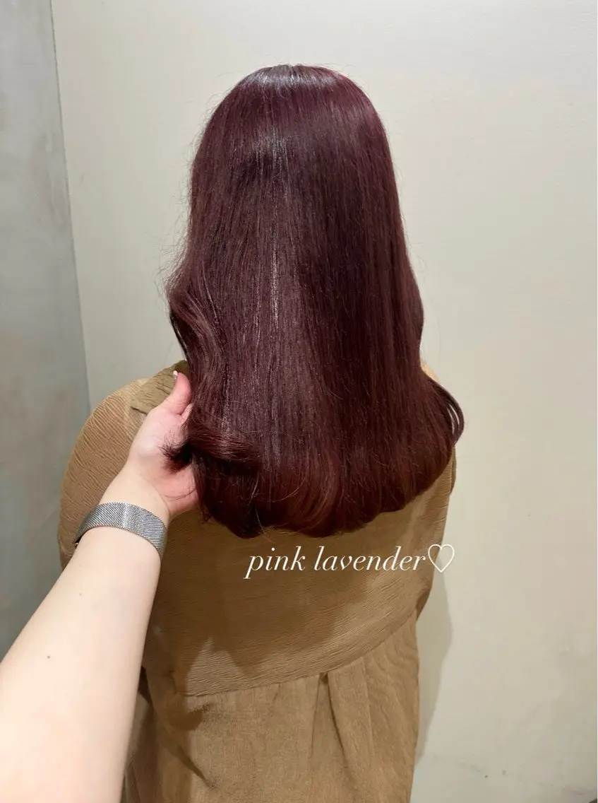ロング カラー ヘアアレンジ Himawari♡ 柔らかいカラーのヘアスタイル
