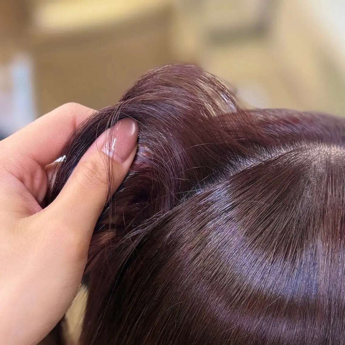 ミディアム カラー Blast Erikaのヘアスタイル