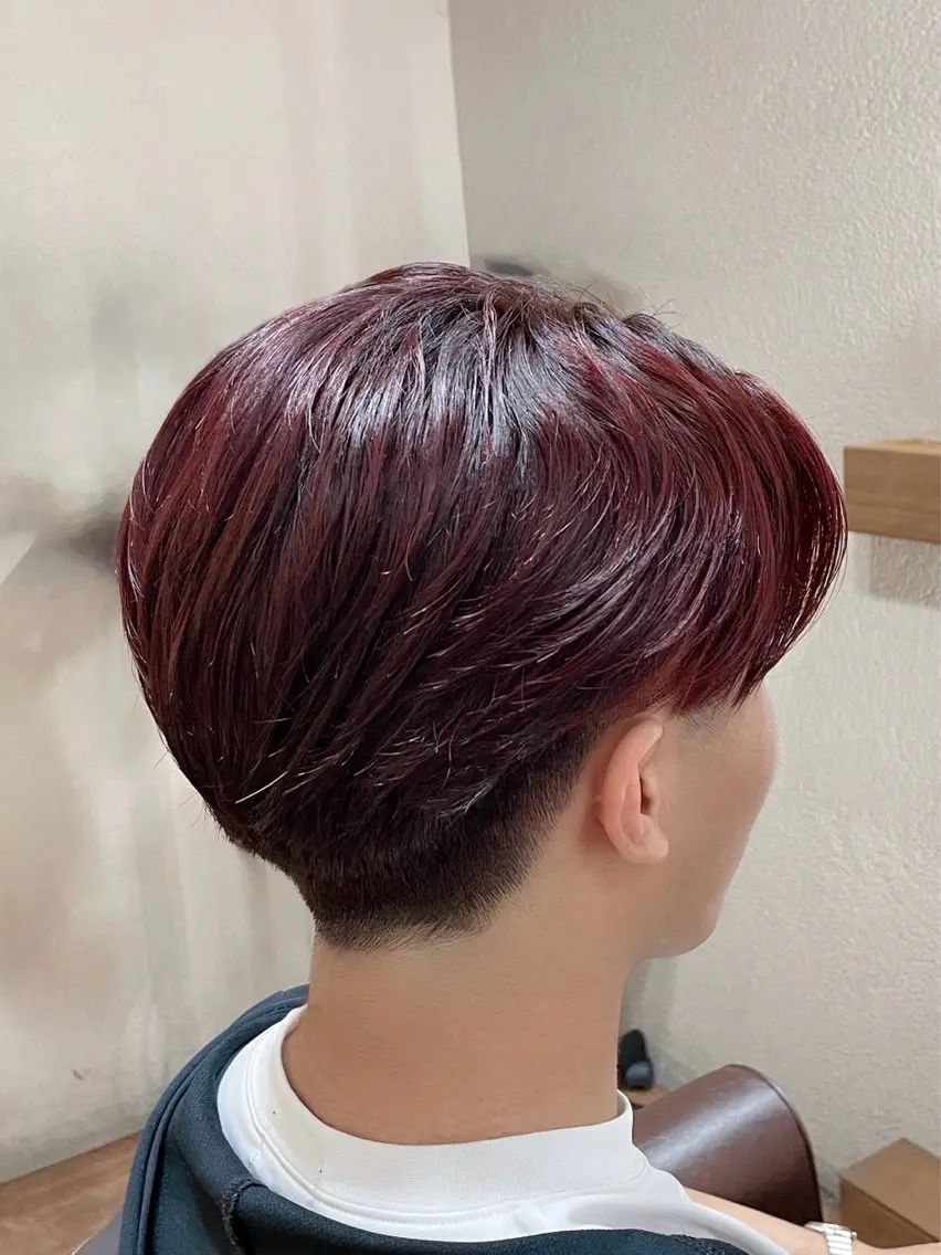 ミディアム カラー メンズ 【メンズ特化美容師】 SHIN / 鈴鹿のヘアスタイル