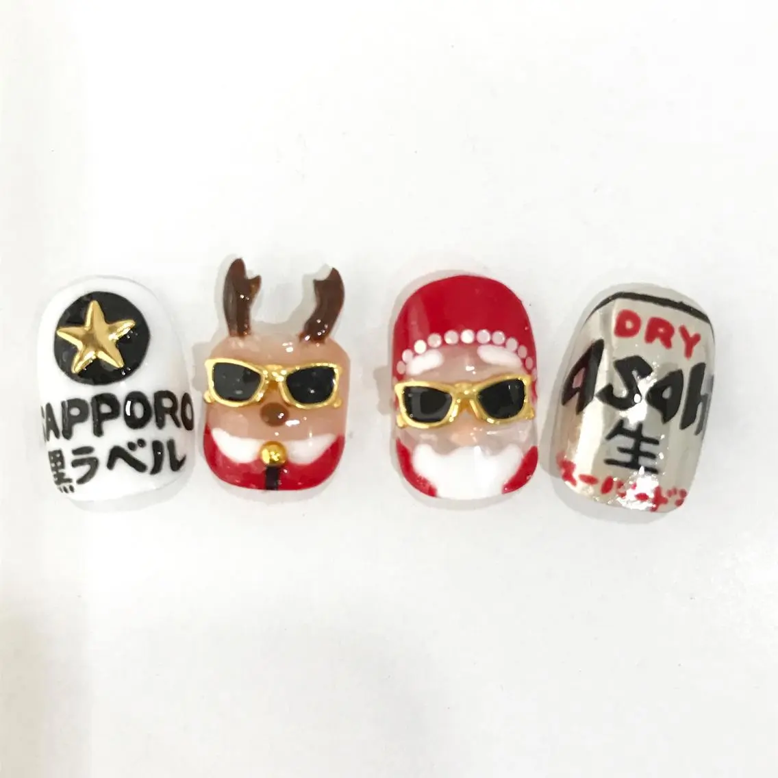ネイル 冬ネイル クリスマス 渋谷ビュレネイル Kaoruのネイルデザイン
