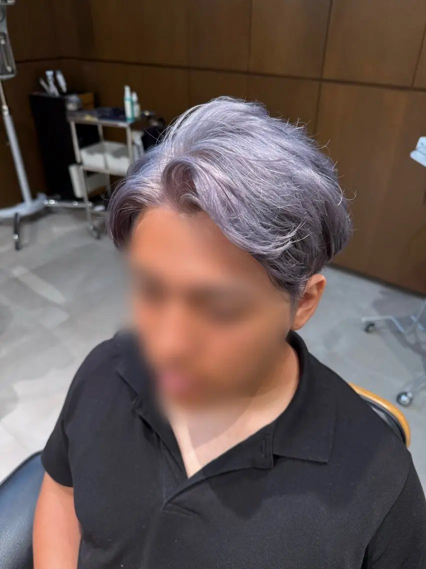カラー メンズ カット ヘアカラー トリートメント 長谷川 紗羅のヘアスタイル