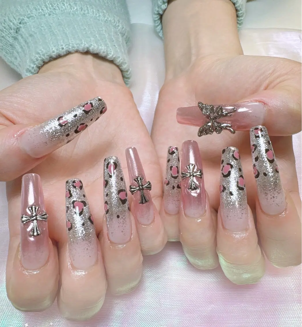 ネイル アートネイル 長さ出し ロングネイル ハンドネイル Miu nailのネイルデザイン