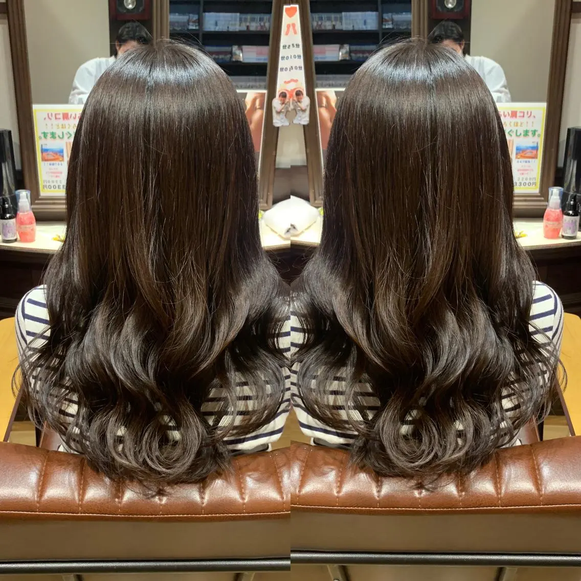 ロング ヘアアレンジ 韓国風🇰🇷うる艶 レイヤー/海青🫧のヘアスタイル
