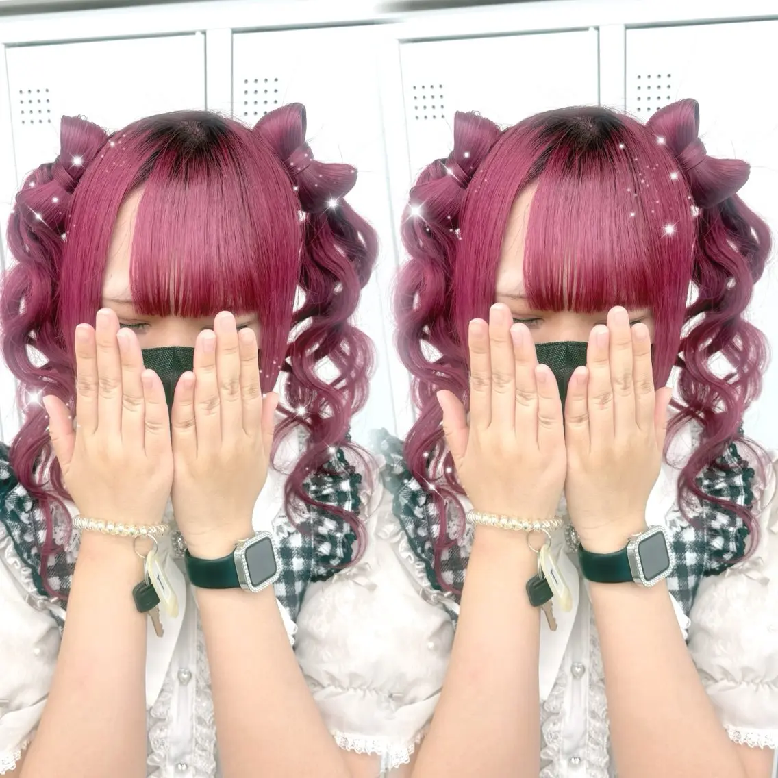 ヘアアレンジ ヘアアレンジエクステ 推し活 さな👶🏻のヘアスタイル