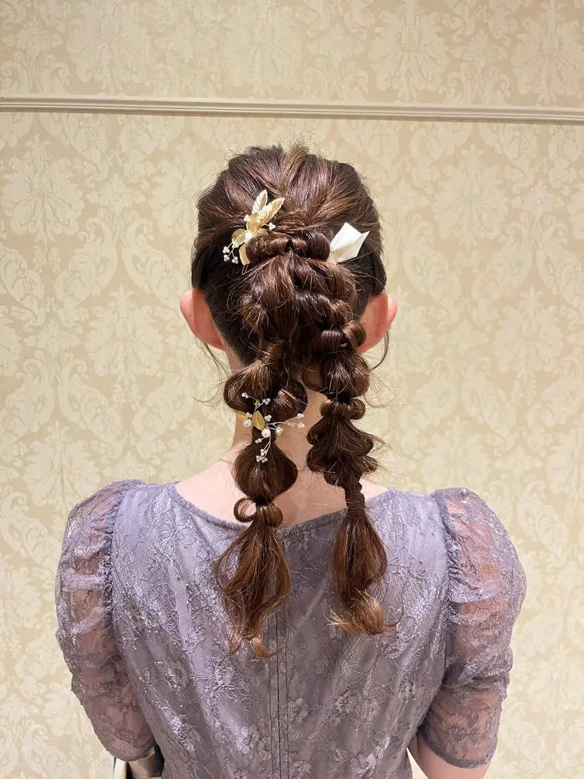ヘアアレンジ ヘアセット コハル¨̮⃝ /ヘアメイク/着付けのヘアスタイル