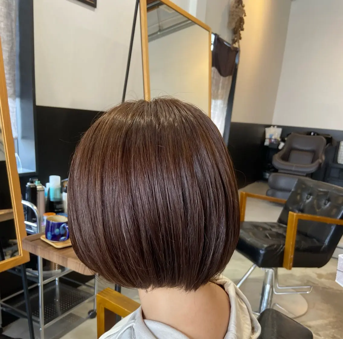 ショート カット ヘアカラー 💫縮毛矯正/ カット💫徳永あい子のヘアスタイル