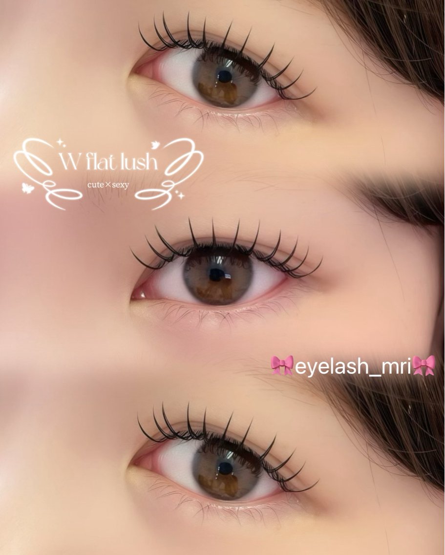 濃さも持ちも妥協しない♡Wフラット80束♡の写真