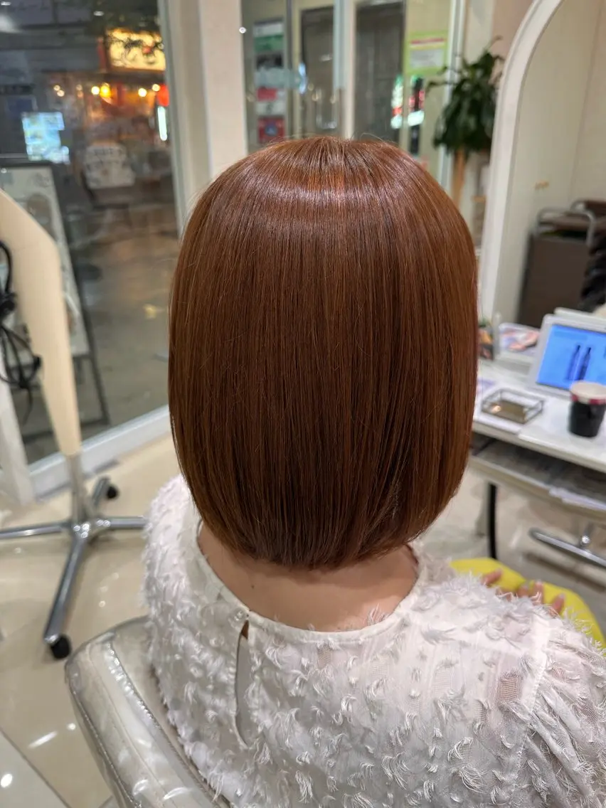 カラー ヘアカラー 🤍韓国風 透明感カラー🤍京香のヘアスタイル
