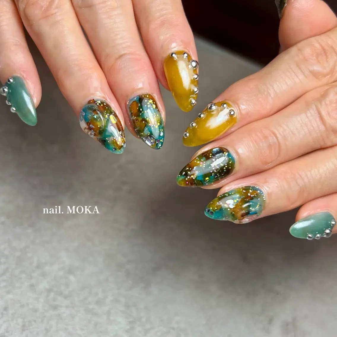 ネイル ハンドネイル nail. MOKAのネイルデザイン