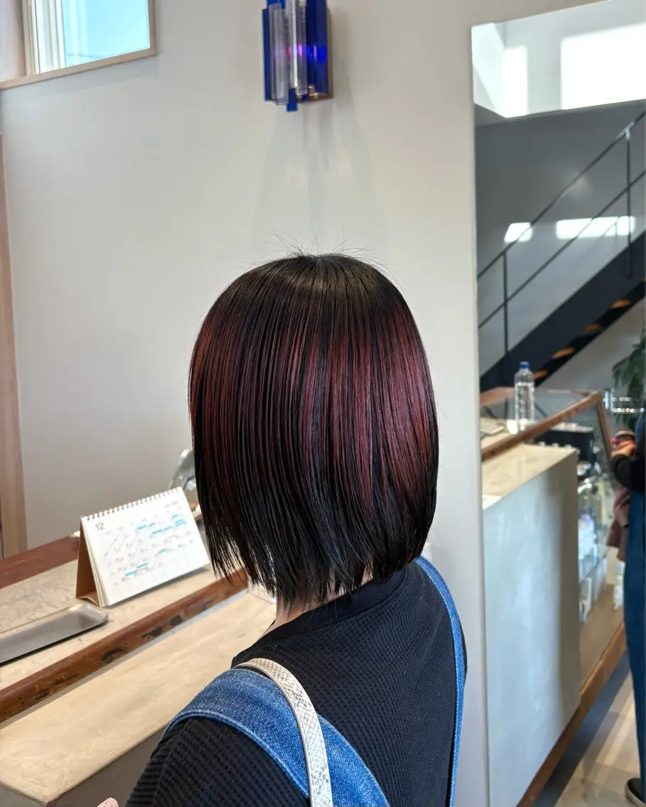 似合わせカット＋インナーorアンブレラカラー＋バイカルテTRの写真