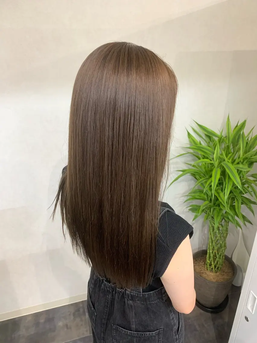 ワンカラー+1step treatment🌷の写真