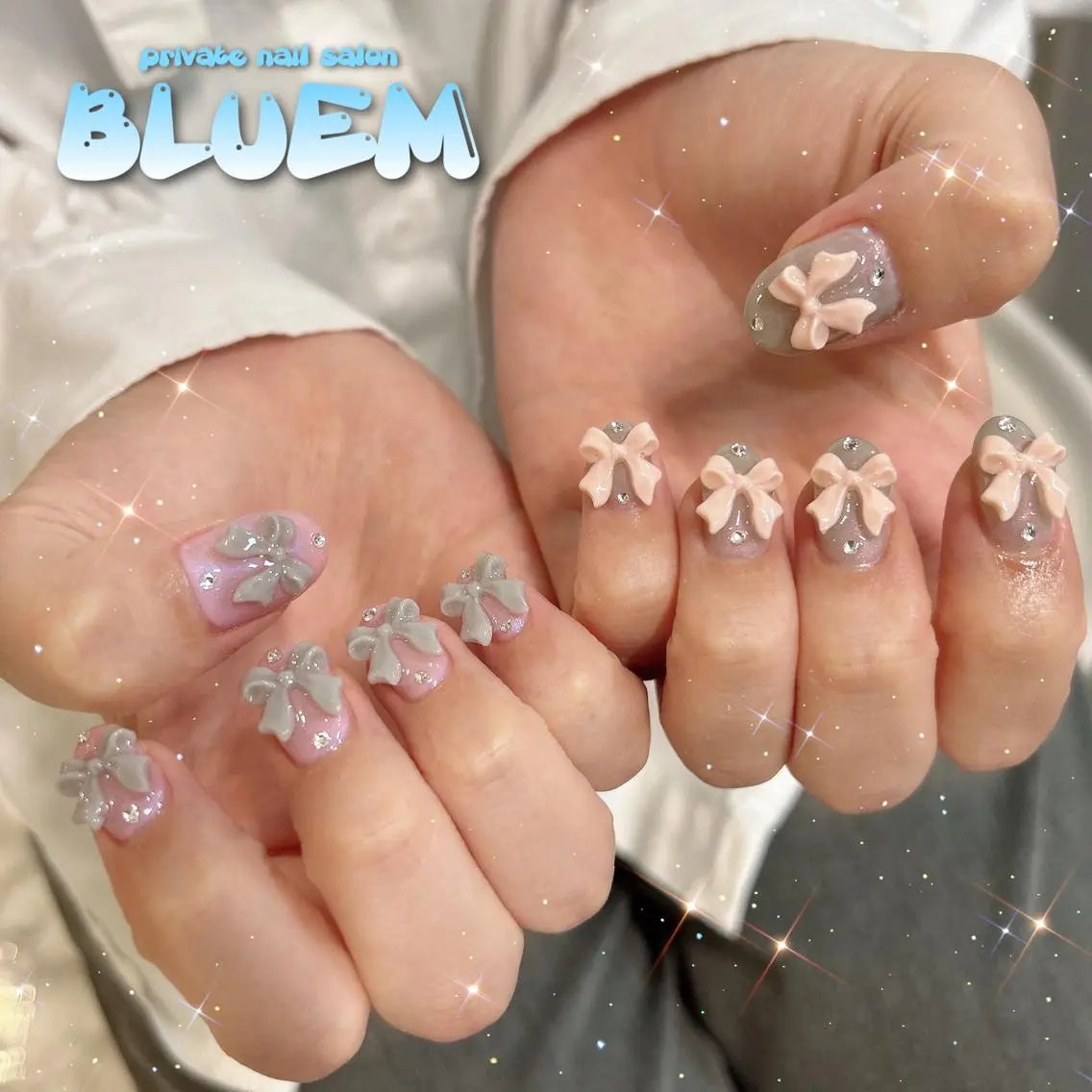 ネイル ハンドネイル BLUEM なな🐶のネイルデザイン