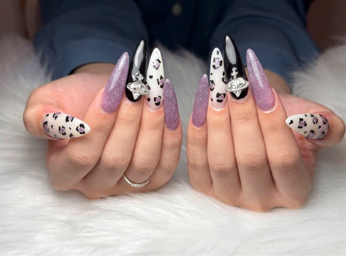 ネイル 長さ出し 韓国ネイル マグネットネイル ミラーネイル 持ち込み ハンドネイル Nail Salon An 渋谷店のネイルデザイン