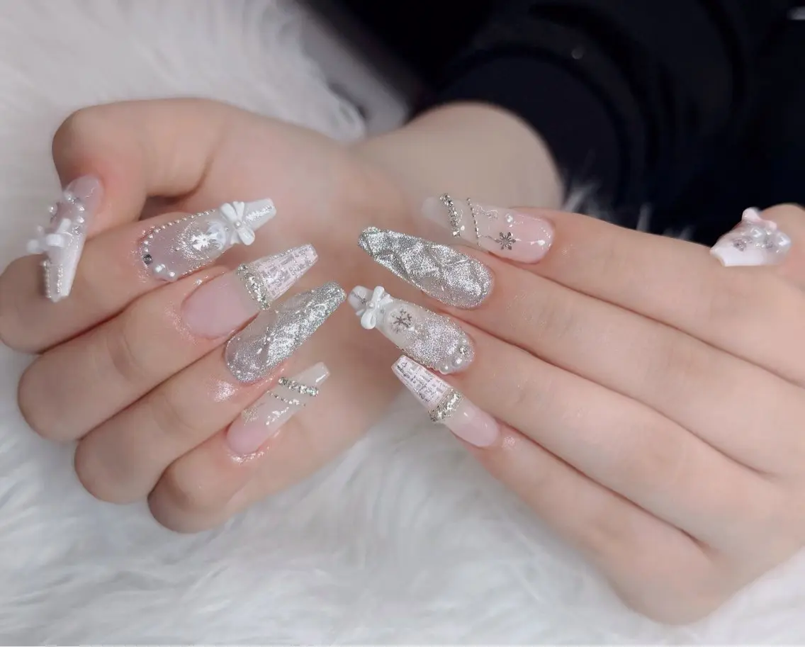 ネイル アートネイル 韓国ネイル 持ち込み ワンホンネイル ハンドネイル Lenie Nail Salonのネイルデザイン