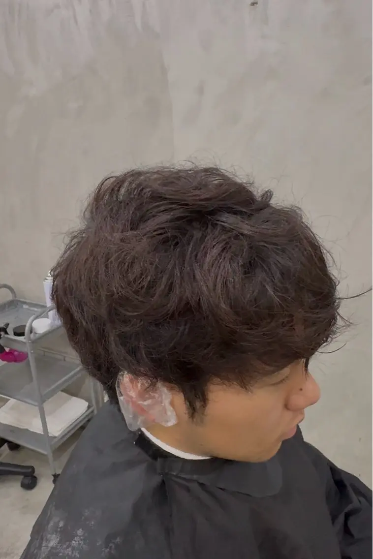 メンズ 【メンズ縮毛矯正】 トワのヘアスタイル