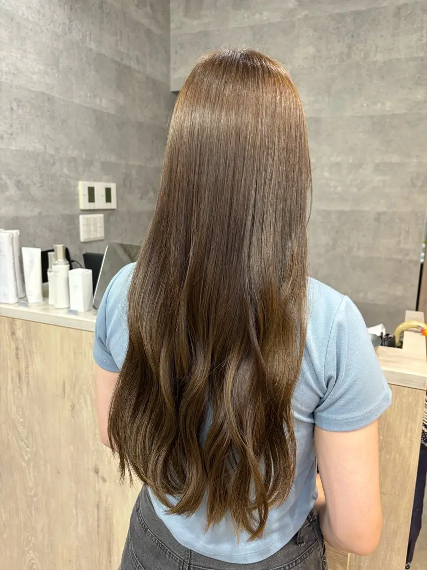 ロング さき  ︎︎のヘアスタイル