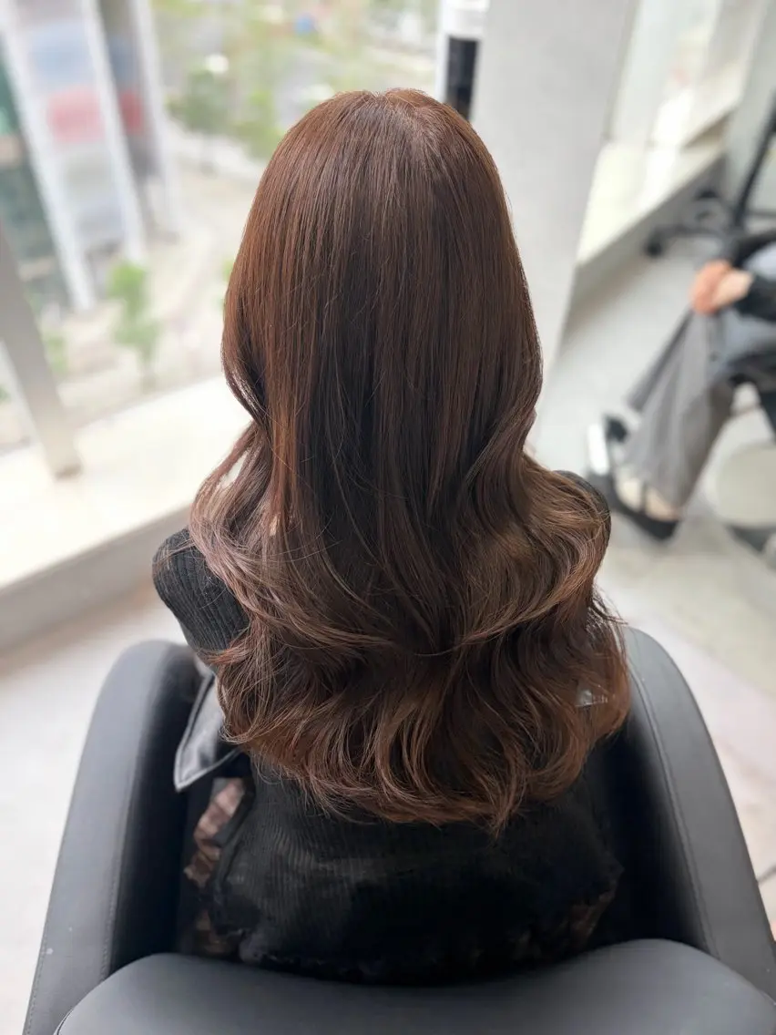 ロング カット ヘアカラー THE ECT 🌸濱吉優希🌸のヘアスタイル