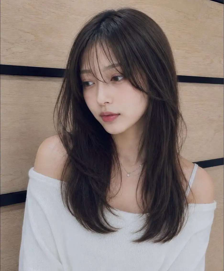 ロング 東 悠磨のヘアスタイル