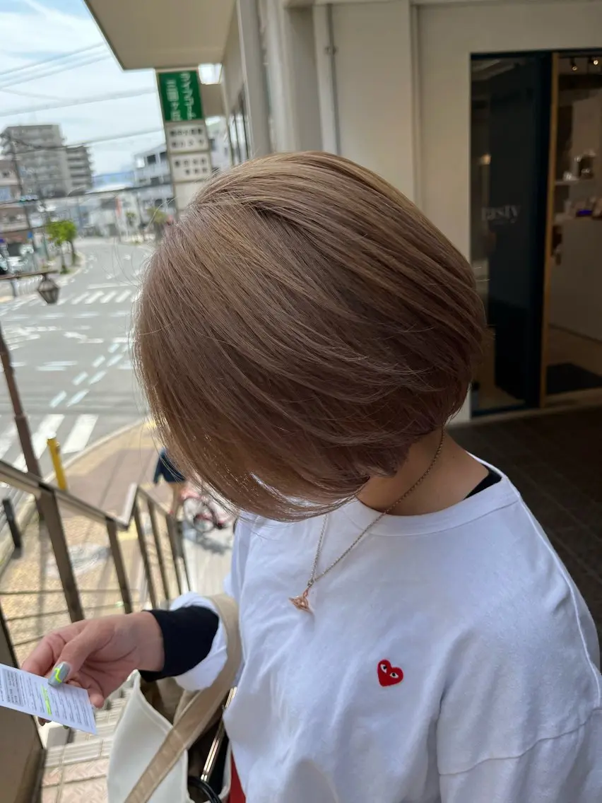 【minimo限定🍂】似合わせカット+艶カラー🐩の写真
