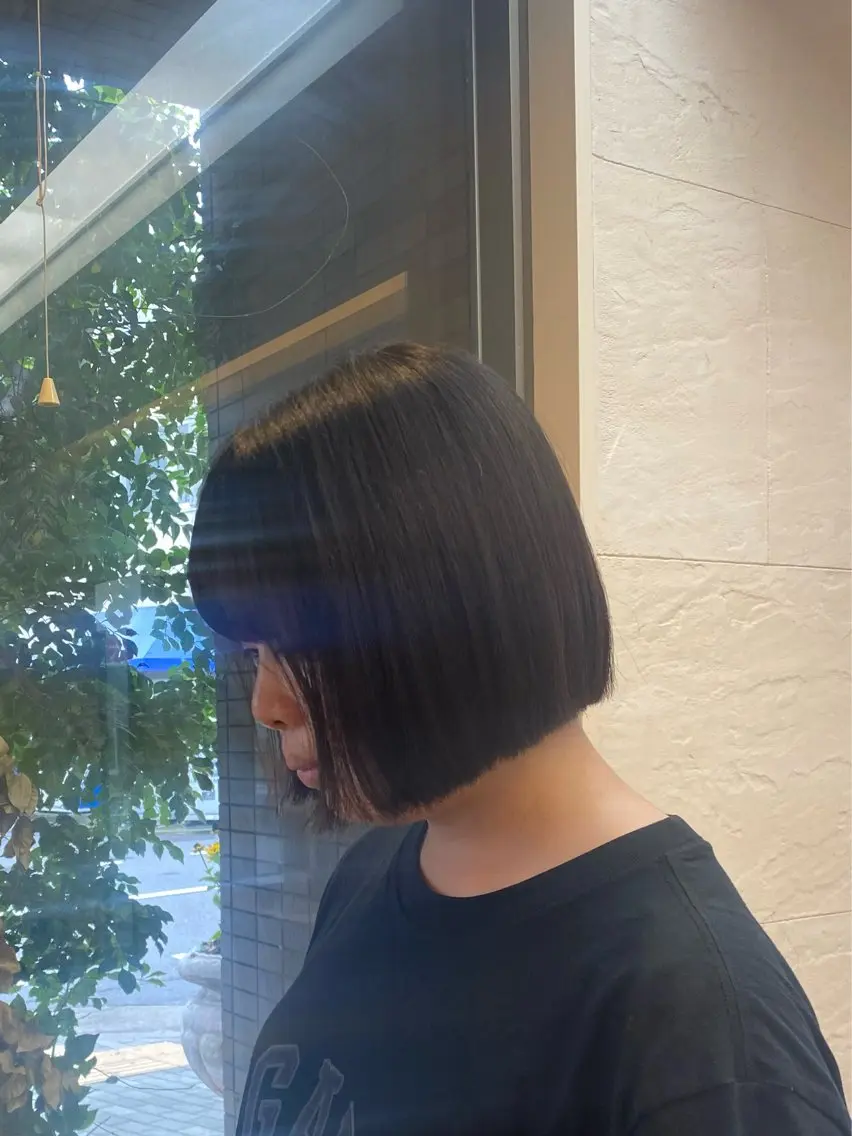 ショート ボブ YONEKURA RUI🫧のヘアスタイル